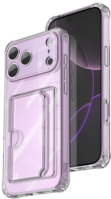 Mededo 2장 수납 에어클로 카드슬롯 휴대폰 케이스