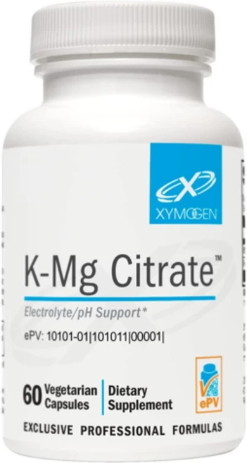 자이모겐 XYMOGEN K-Mg Citrate 칼륨 마그네슘 보충제 신장보조제 60베지캡슐, 1개, 60정 - 쿠팡