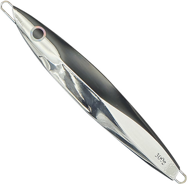 히트존 크롬 메탈지그 멸치타입 60g 80g 100g 120g 150g 200g 300g ( 부시리 대구 농어 삼치 갈치 방어 루어 참치 볼락 낚시), 멸치_크롬_150g, 1개