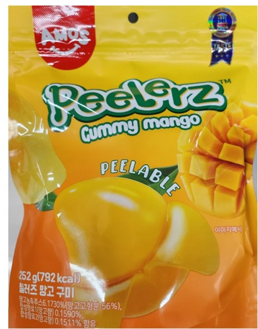 아모스스위츠 필러즈 망고 구미 9개입, 252g, 1개 - 쿠팡