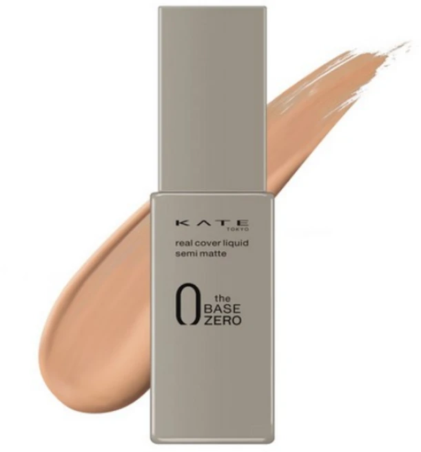 케이트 리얼 커버 세미 매트 리퀴드 파운데이션 30ml, 01 IVORY COLOR, 2개 - 쿠팡