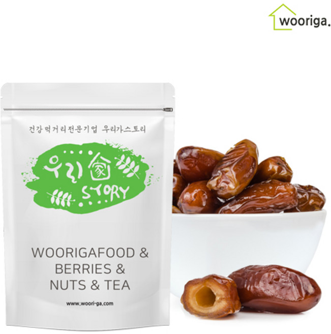 [우리가스토리] 대추야자 (씨없는), 500g, 2개