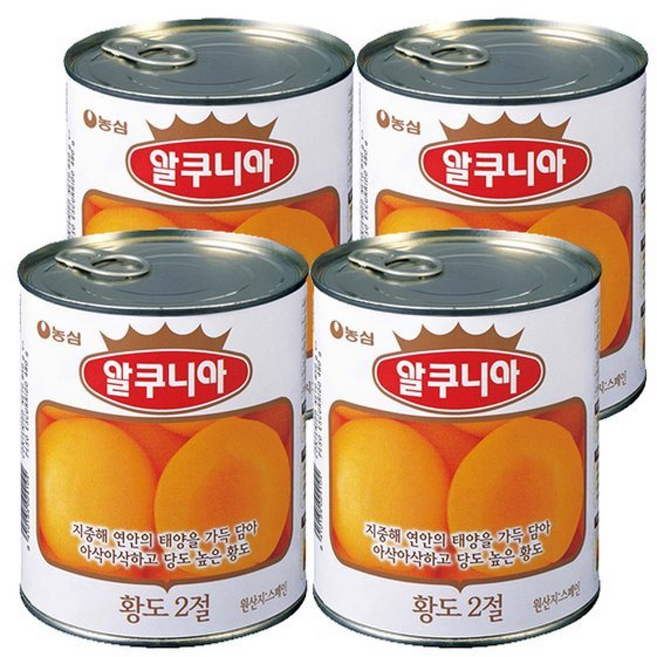 알쿠니아 황도, 840g, 4개