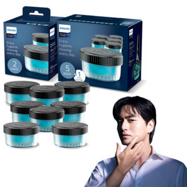 필립스 면도기 무선 클렌징 팟 세척 카트리지 세정액 CC12/51 2p + CC16/51 6p 세트, 1세트, CC12/51, CC16/51