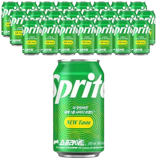 스프라이트 350ml 24개, 1개