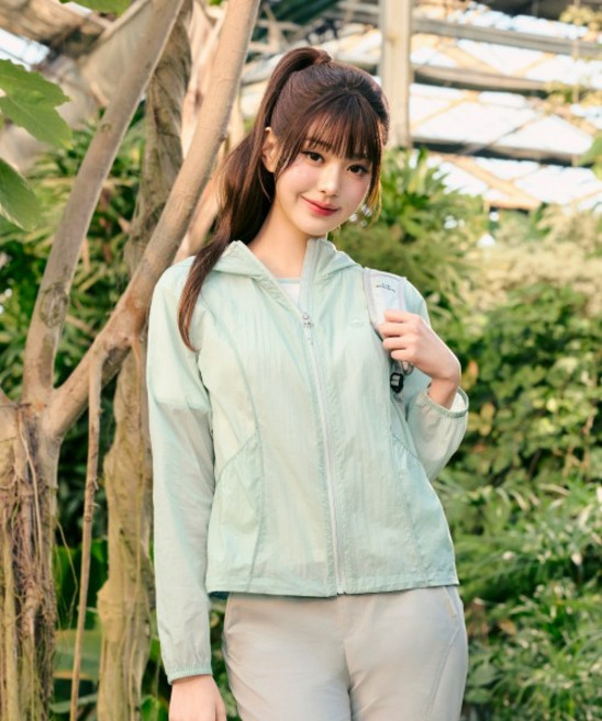 아이더 EIDER SHEER 시어 여성 경량 후디 자켓 MINT DWM26154G2 162621