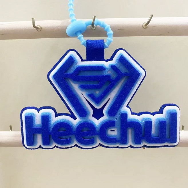 Super Junior 明星周邊不織布掛件, 1個, Super Junior掛件A02