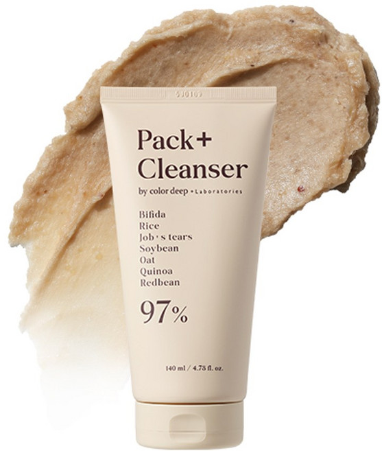 [공식몰] 컬러딥 발효 팩클렌저 바이 컬러딥 래버러토리즈, 1개, 140ml