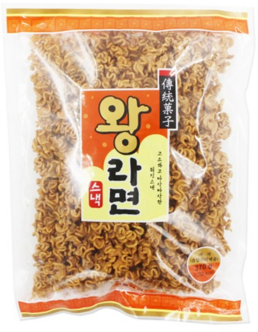 서울제과 왕라면스낵 243g 뿌셔 라멘 라면땅 달달, 270g, 1