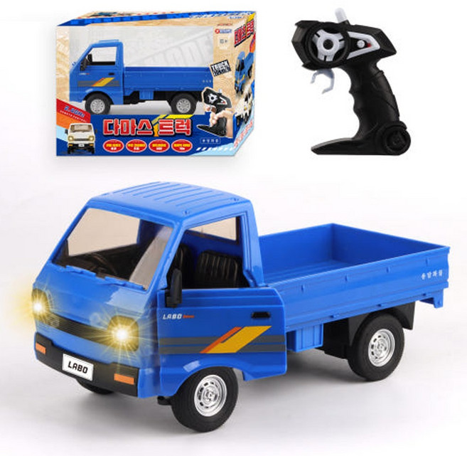 바니랜드 RC카 다마스 트럭, 블루, 1개