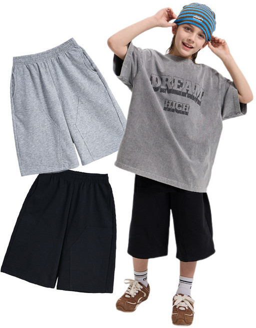 더베이지 여름 주니어 남아 반바지 레톡 버뮤다 팬츠 B5375