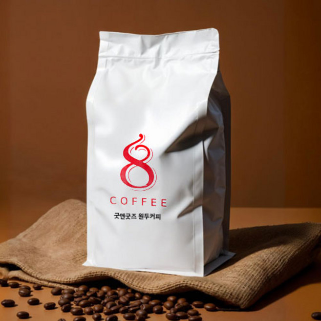 굿앤굿즈 스페셜 블렌드 (고소) 200g 브라질 콜롬비아 과테말라 만델링 볶은 원두 커피, 3개, 에스프레소