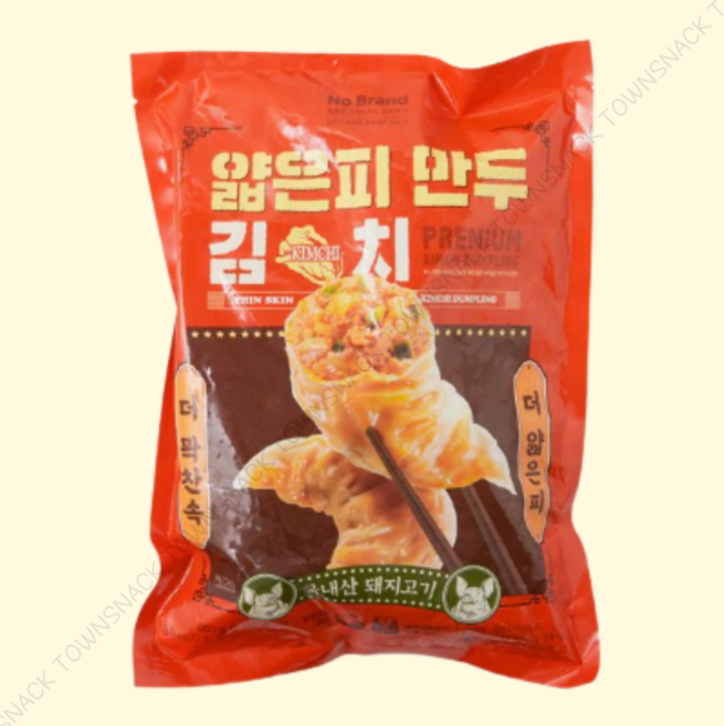 노브랜드 얇은피 김치만두, 1개, 800g
