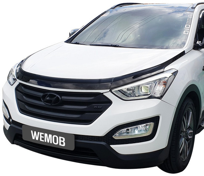 G714 싼타페DM 스모그 본넷가드 버그가드 스포일러, 1개