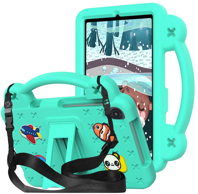 스냅케이스 ALLDOCUBE iplay 70 mini pro / turbo 호환 애니멀비츠 에바폼 케이스, 민트, 1개