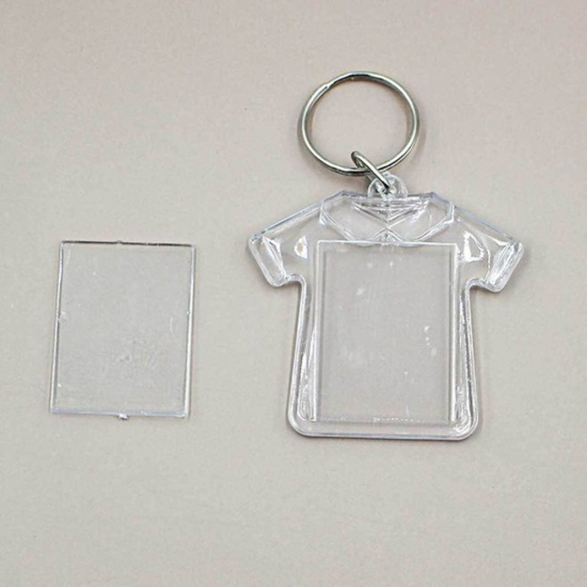 아크릴 액자 열쇠고리 옷모양 사진 열쇠고리 증사홀더 증명 증사홀더 증사 아크릴홀더