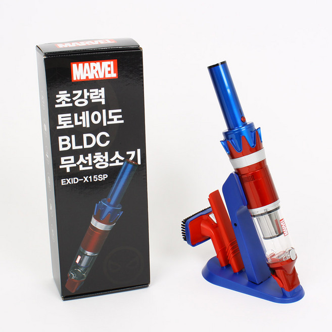 2022 마블 핸디형 BLDC 무선청소기, 스파이더맨 청소기