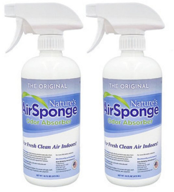 네이처스에어스펀지 스프레이 16oz 1+1, 473ml, 2세트