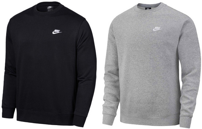 나이키 맨투맨 긴팔 티셔츠 로고 남성 여성 남녀공용