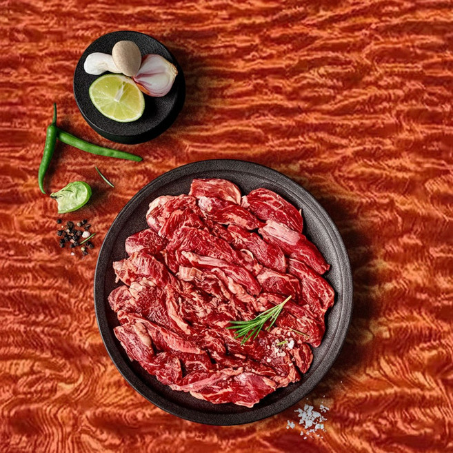 프리미엄 안창살 양념 구이용 HACCP 인증, 2개, 300g