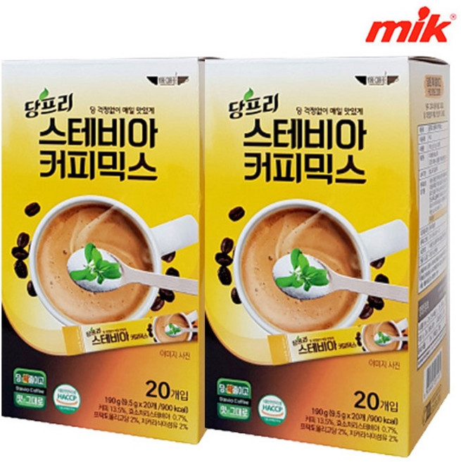이레 스테비아 커피믹스 20T, 9.5g, 20개입, 2개