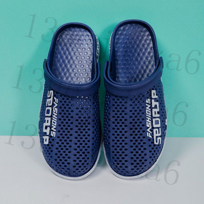 兩穿軟Q洞洞鞋 防水拖鞋 EVA透氣沙灘鞋 男涼鞋 厚底涼拖鞋 潮流外穿涼拖鞋