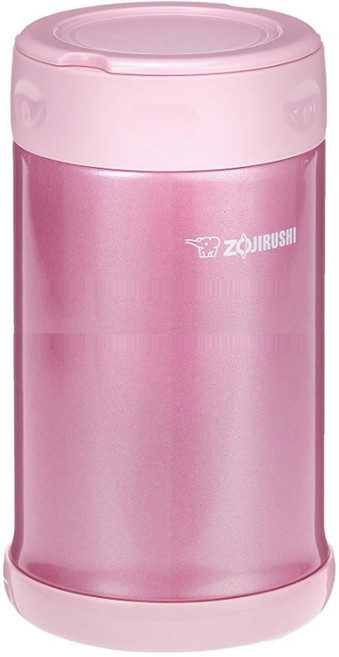 조지루시 죽통 푸드자 SW-FCE75 750ml 대용량 보온보냉 학교 수능 도시락 국통, 샤이니핑크(PS), 1개