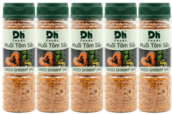 Dhfoods 떠이닌 베트남 건조 새우소금, 5개, 110g