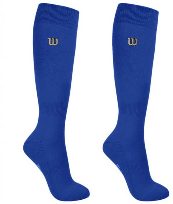 윌슨 야구스타킹 블루 성인용 야구양말, 1개