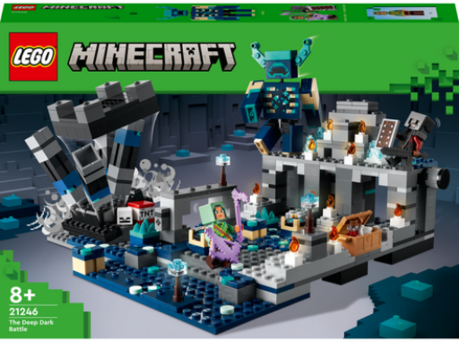 레고 마인크래프트 21246 깊고 어두운 전장, 혼합색상, 1개