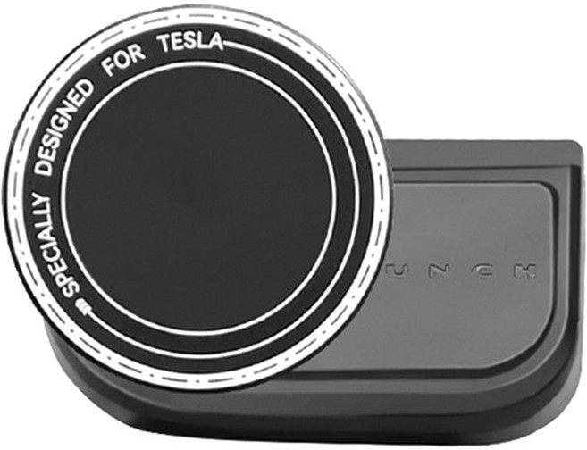 테슬라 핸드폰거치대 신형 호환 모델3하이랜드 모델Y주니퍼 대쉬보드 거치대, 블랙, 1개