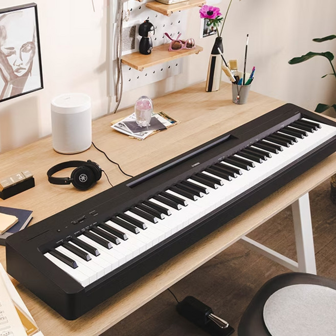 야마하 디지털 피아노 P145BTB 블루투스 탑재 키보드 건반 P-145 후속