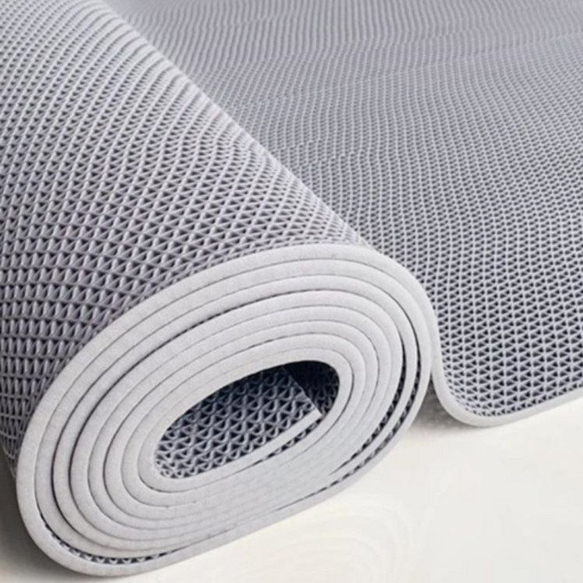 고무 발판 미끄럼방지 발매트 욕실매트 다용도 매트 베란다 화장실, 그레이(4.5mm), 1개