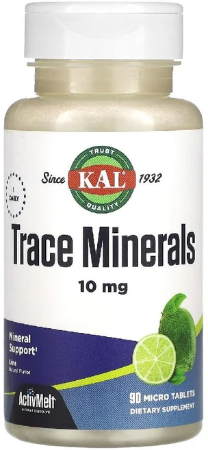 칼 트레이스 미네랄 라임 Trace Minerals Lime 10mg 마이크로 타블렛90정, 33g, 1개 - 쿠팡