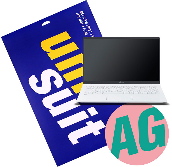 유니슈트 LG 그램15 15ZB990/15ZB995 지문방지 저반사 액정보호필름 1매(UT220761), 1개