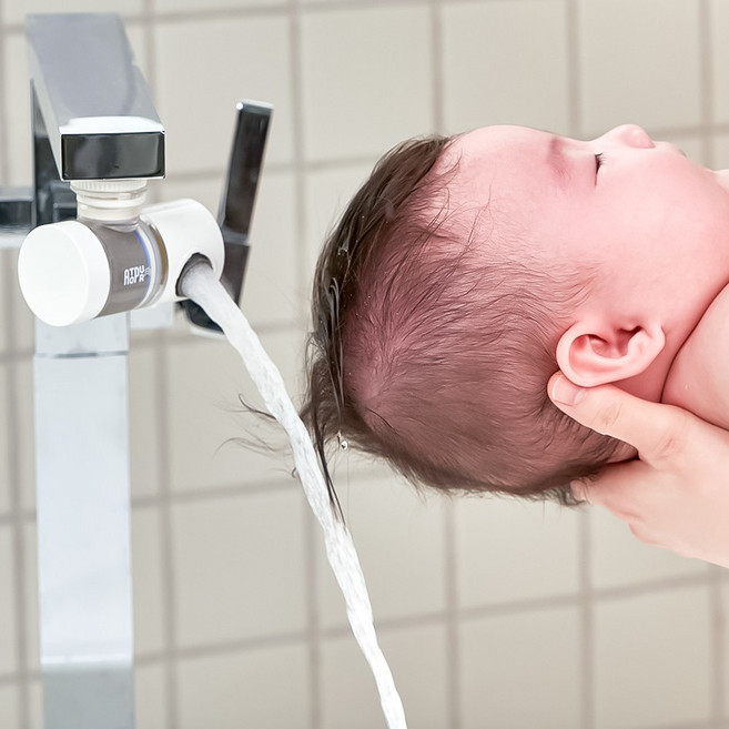 아토퓨어 아기 수전 듀얼클린 회전 워터탭+필터4P [1년세트], 32%할인 워터탭+필터세트, 1세트