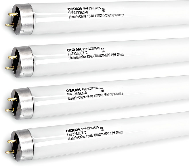 오스람 직관형광등 FL 32W 형광등 주광색 (4개입), 1개