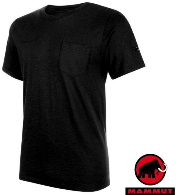 【MAMMUT 長毛象】送》男 彈性舒適 天然棉 圓領短袖口袋T恤 Classic 休閒棉T_10001