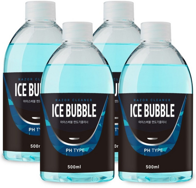 아이스버블 브라운 면도기세정액 리필 파나소닉 필립스 호환, 필립스 호환(PH타입), 4개