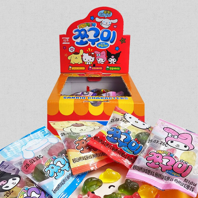 서주 젤리팩토리 쪼구미 50개입, 500g, 1개
