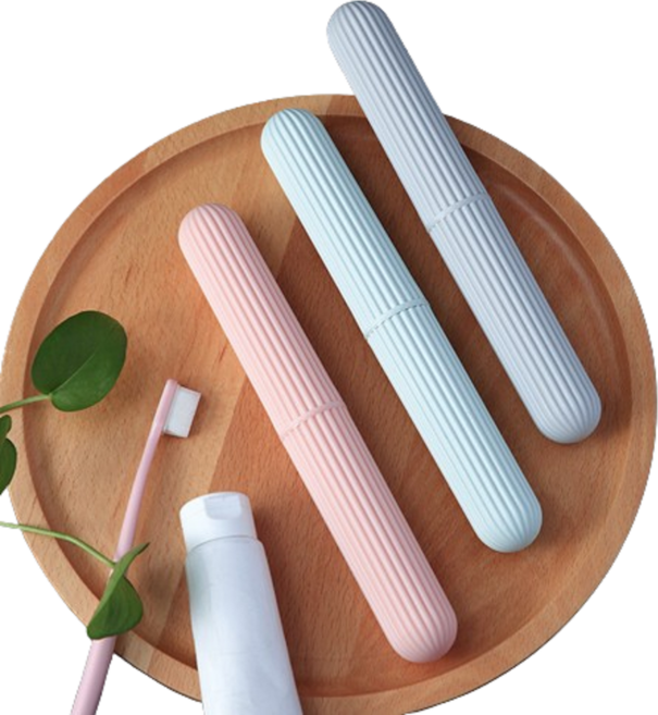 DAPAYO 슬림한 여행 캠핑 외출시 칫솔보관통 미니 칫솔수납함