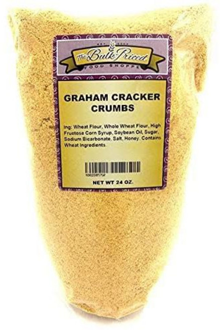 그레이엄 크래커 부스러기 대용량 (1.5 파운드 재밀봉 지 Graham Cracker Crumbs Bulk Size (1.5 lb. Resealable Zip Lock Stan