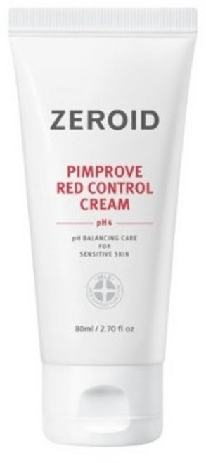 제로이드 핌프로브 레드 컨트롤 크림 pH4, 80ml, 1개
