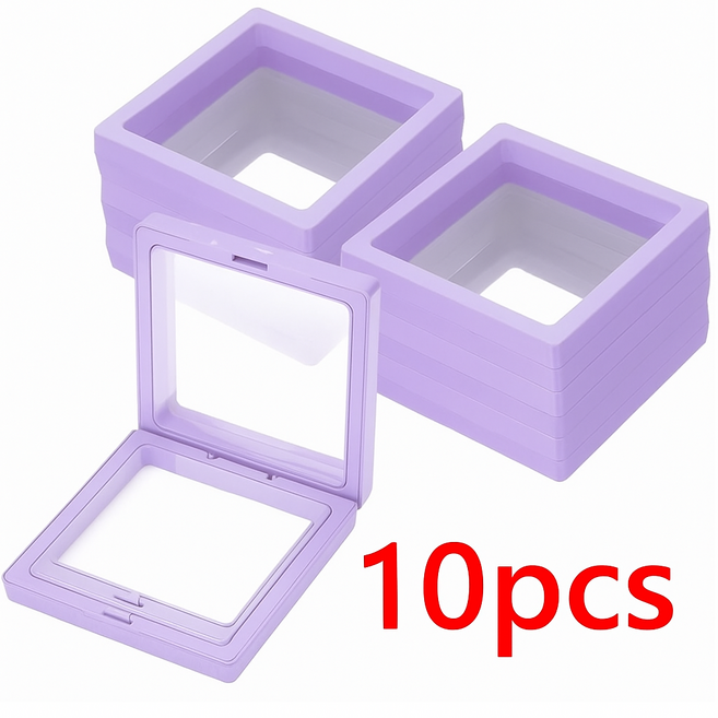 에스앤씨 9x9cm 악세사리 케이스 10개 세트 귀걸이 반지 쥬얼리 보관함