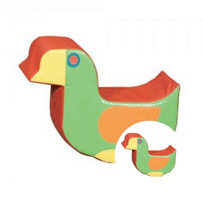 놀이방매트 오리 계단쿠션