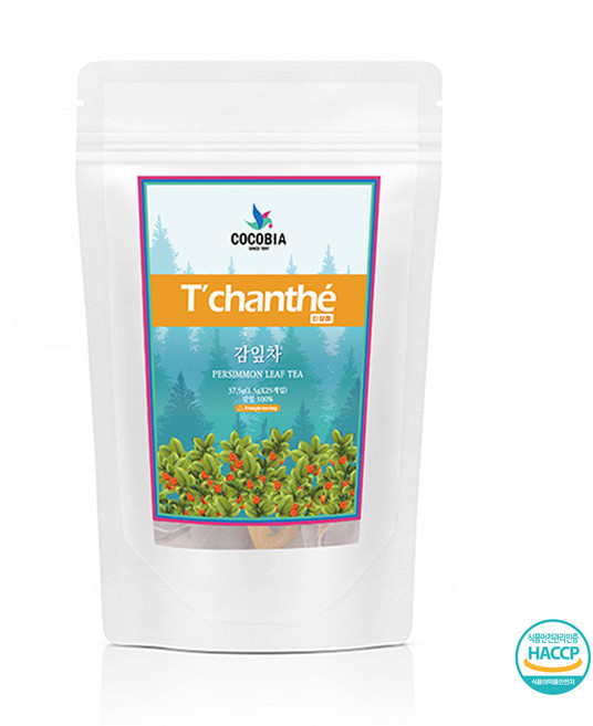 티샹떼 전통차 국산 감잎차 1.5g 25티백 국내산, 25개입, 1개