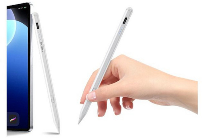POLYWELL iPad專用觸控筆 Type-C充電款 電容筆, Type-C 充電款, 1個