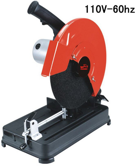 型材切割機 355mm 14吋 大功率金屬切割機 保固半年, 有線切割機 110V 紅