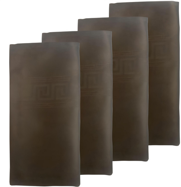 바리스타 린넨 타올, 브라운, 4개