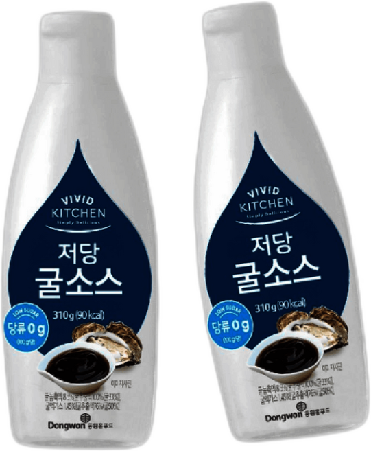 비비드키친 저당 굴소스 식단조절 건강한당 알룰로스, 310g, 2개